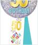 50th Birthday Rosette