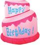 Jumbo Happy Birthday Cake Inflatable