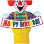 Jumbo Happy Birthday Clown Inflatable