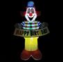 Jumbo Happy Birthday Clown Inflatable
