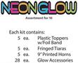 Neon Glow Asst for 10