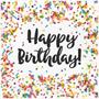 Confetti Sprinkles Birthday Luncheon Napkin Kit (48), Each