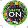Gaming Party Dinner Plates Kit (24), Each