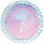 Iridescent Mermaid Party Dessert Plates