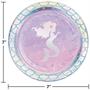 Iridescent Mermaid Party Dessert Plates