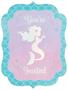 Iridescent Mermaid Party Invitations