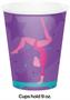 Gymnastics Party 9 oz Cup Kit (24), Each