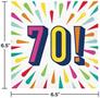 Birthday Burst 70 Napkins