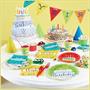 Festive Cake Dinner Plate Kit (24), Each