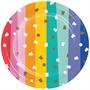 Birthday Confetti Dessert Plates