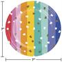 Birthday Confetti Dessert Plates