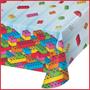 Block Bash Toy Blocks Paper Tablecloths, 3 ct
