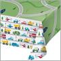 Transportation Time City Life Paper Tablecloths, 3 ct