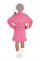 Crazy Cat Lady Adult Costume | Robe & Wig Funny Costume Set | One Size Fits Most