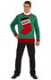 Naughty Stocking Ugly Christmas Sweater Adult