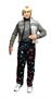 SNL Space Pants Costume Complete with Wig and Vest | Men's