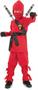 Ninja, Red Child Costume