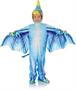 Blue Pterodactyl Printed Child Costume Jumpsuit