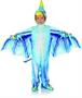 Blue Pterodactyl Printed Child Costume Jumpsuit