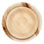 Dtocs Palm Leaf Plates Round Combo (50) - 10" Dinner (25) and 8" Dessert (25) Plates
