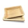 Dtocs Palm Leaf Compostable Plates 5x8 inch Rectangle