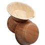 Dtocs Palm Leaf Disposable Soup/Cereal Bowl - 5.5 inch Round