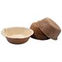 Dtocs Palm Leaf Disposable Soup/Cereal Bowl - 5.5 inch Round