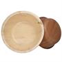 Dtocs Palm Leaf Disposable Soup/Cereal Bowl - 5.5 inch Round