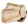 Dtocs Compostable 7 inch Square Palm Leaf Plates