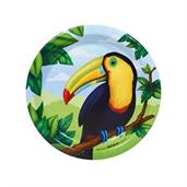 Jungle Party Dessert Plates 
