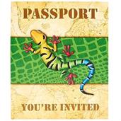 Jungle Party Invitations 