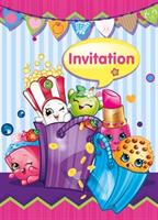 Shopkins Invitations