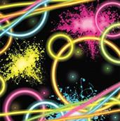 Glow Party Lunch Napkins 