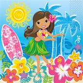 Luau Lunch Napkins (16)
