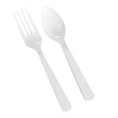 Forks & Spoons - White 