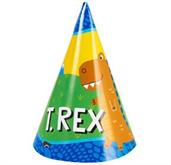 T-Rex Cone Hats 