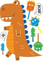 T-Rex Stand Up & Photo Props
