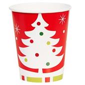 Reindeer Christmas Party 9 oz Cups