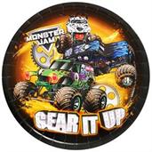 Monster Jam 9" Dinner Plates 