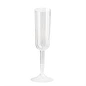 Plastic Champagne Flutes 