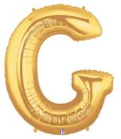Jumbo Gold Foil Letter-G