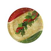 Sparkling Christmas Dessert Plate 