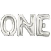 Jumbo Silver Foil Balloons-ONE