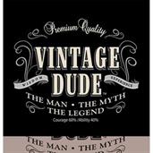 Vintage Dude Border Print Table Cover (1)
