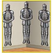 Medieval Wall Of Knights Backdrop Decoration