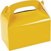 Yellow Treat Favor Boxes 