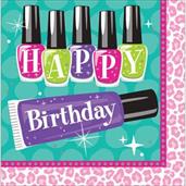 Spa Party Lunch Napkins (16)
