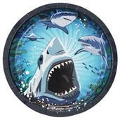 Shark Party Luncheon Plate 