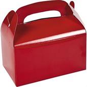 Red Treat Favor Boxes 