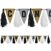 Graduation Metallic Tassel 10ft. Garland Decoration